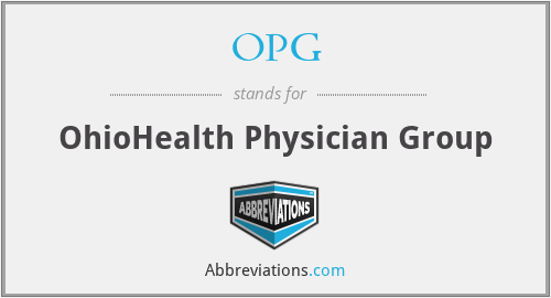 OPG - OhioHealth Physician Group
