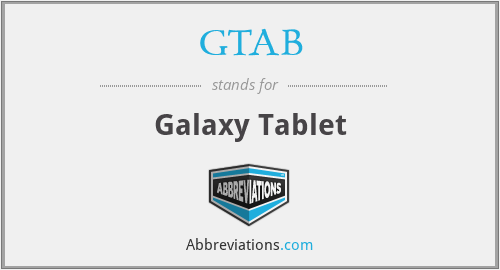 GTAB - Galaxy Tablet