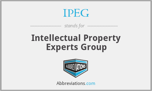 IPEG - Intellectual Property Experts Group