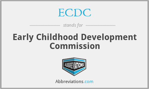 ECDC - Early Childhood Development Commission