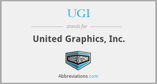 UGI - United Graphics, Inc.
