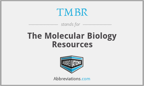 TMBR - The Molecular Biology Resources