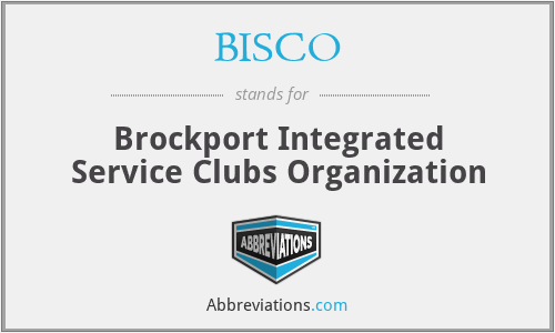 BISCO - Brockport Integrated Service Clubs Organization