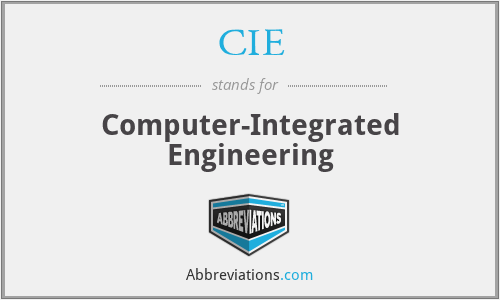 CIE - Computer-Integrated Engineering