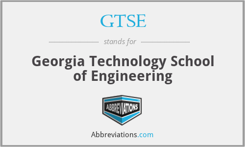 GTSE - Georgia Technology School of Engineering