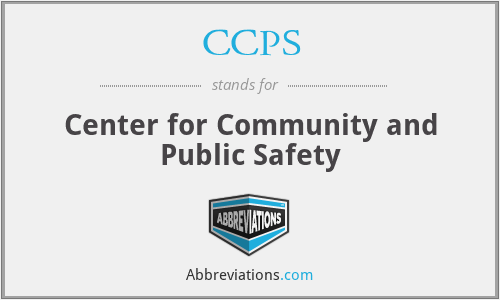 CCPS - Center for Community and Public Safety