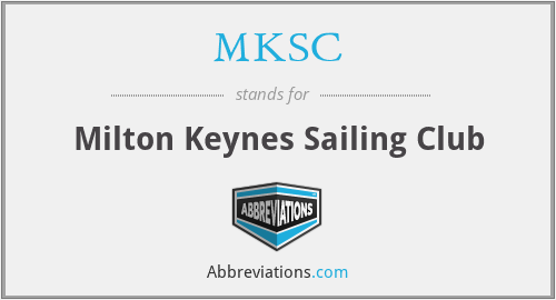 MKSC - Milton Keynes Sailing Club
