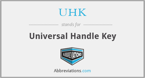 UHK - Universal Handle Key