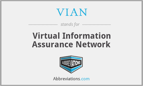 VIAN - Virtual Information Assurance Network