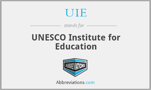 UIE - UNESCO Institute for Education