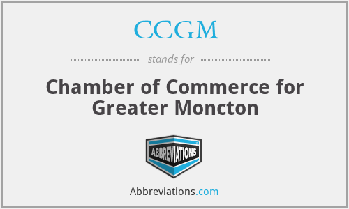 CCGM - Chamber of Commerce for Greater Moncton