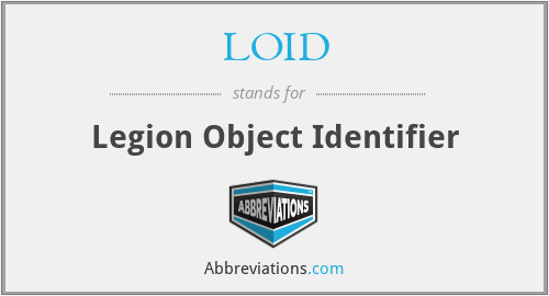 LOID - Legion Object Identifier