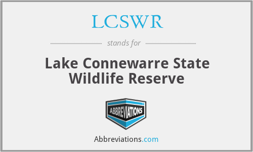 LCSWR - Lake Connewarre State Wildlife Reserve