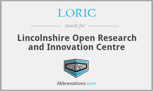 LORIC - Lincolnshire Open Research and Innovation Centre