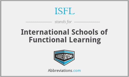 ISFL - International Schools of Functional Learning