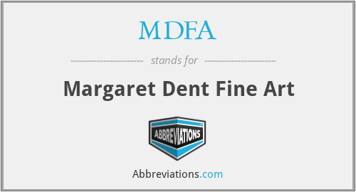 MDFA - Margaret Dent Fine Art