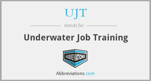 UJT - Underwater Job Training