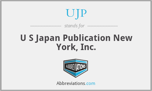 UJP - U S Japan Publication New York, Inc.