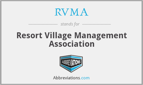 RVMA - Resort Village Management Association