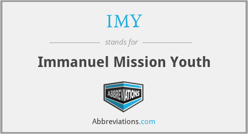 IMY - Immanuel Mission Youth