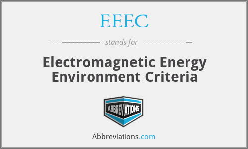 EEEC - Electromagnetic Energy Environment Criteria