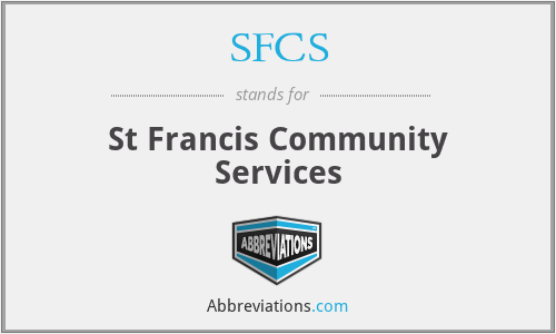 SFCS - St Francis Community Services
