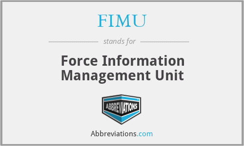 FIMU - Force Information Management Unit