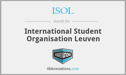 ISOL - International Student Organisation Leuven