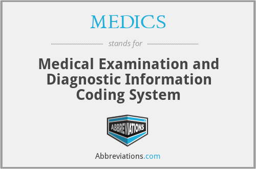 MEDICS - Medical Examination and Diagnostic Information Coding System