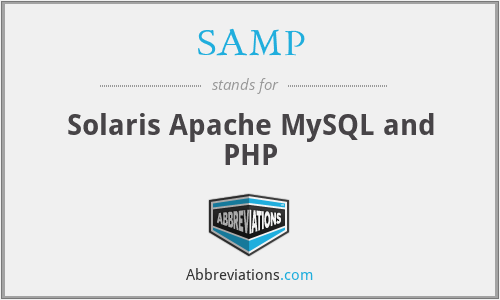 SAMP - Solaris Apache MySQL and PHP