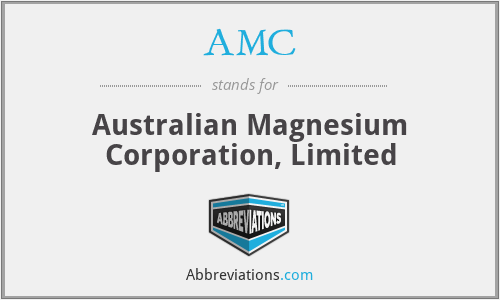 AMC - Australian Magnesium Corporation, Limited