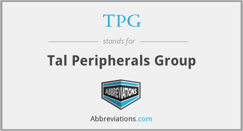 TPG - Tal Peripherals Group