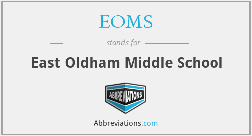 EOMS - East Oldham Middle School