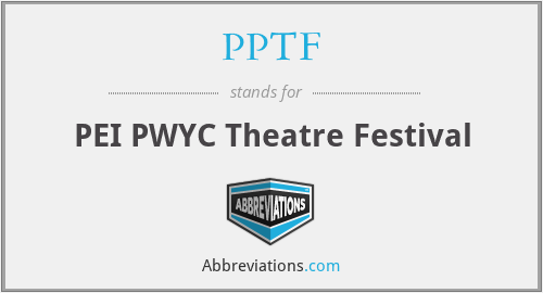 PPTF - PEI PWYC Theatre Festival