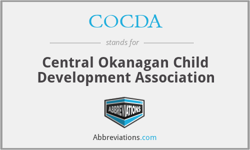 COCDA - Central Okanagan Child Development Association