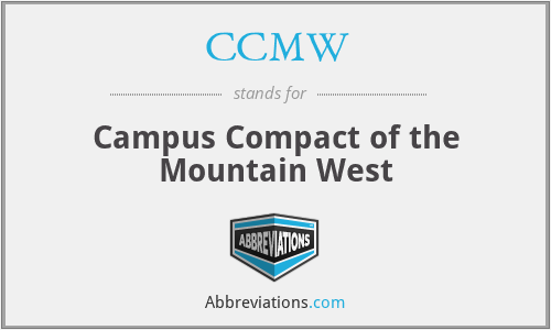 CCMW - Campus Compact of the Mountain West