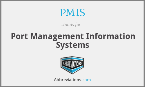 PMIS - Port Management Information Systems