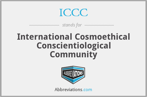 ICCC - International Cosmoethical Conscientiological Community