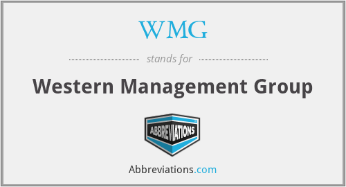 WMG - Western Management Group