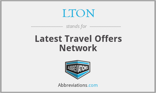LTON - Latest Travel Offers Network