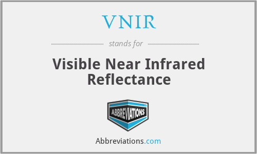 VNIR - Visible Near Infrared Reflectance