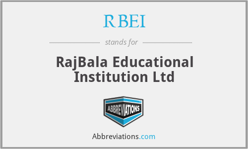 RBEI - RajBala Educational Institution Ltd