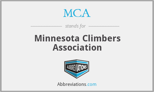 MCA - Minnesota Climbers Association