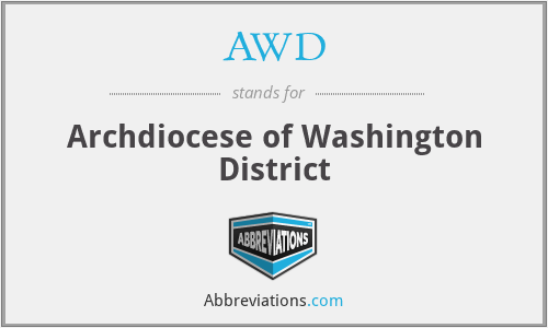 AWD - Archdiocese of Washington District