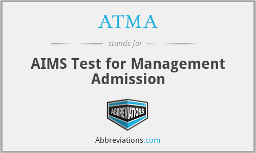 ATMA - AIMS Test for Management Admission