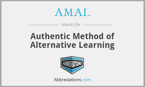 AMAL - Authentic Method of Alternative Learning