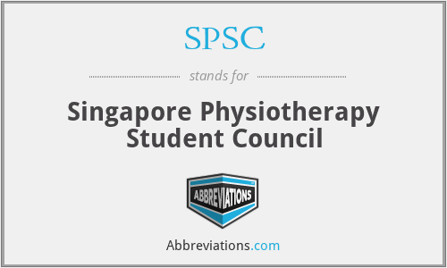 SPSC - Singapore Physiotherapy Student Council