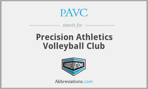 PAVC - Precision Athletics Volleyball Club