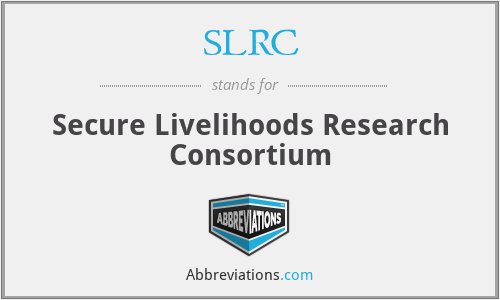 SLRC - Secure Livelihoods Research Consortium