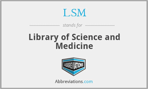 LSM - Library of Science and Medicine